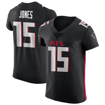 Black Men's Emory Jones Atlanta Falcons Elite Alternate Jersey