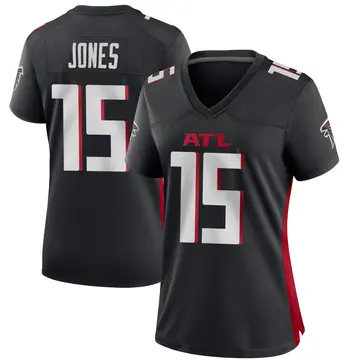 Black Women's Emory Jones Atlanta Falcons Game Alternate Jersey