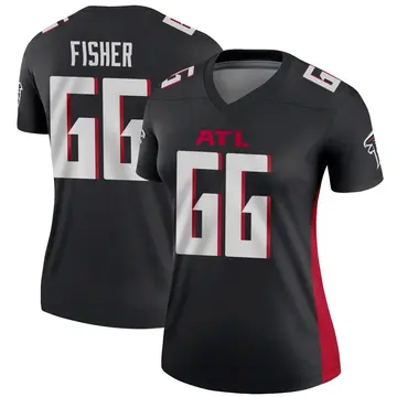 Black Women's Joey Fisher Atlanta Falcons Legend Jersey