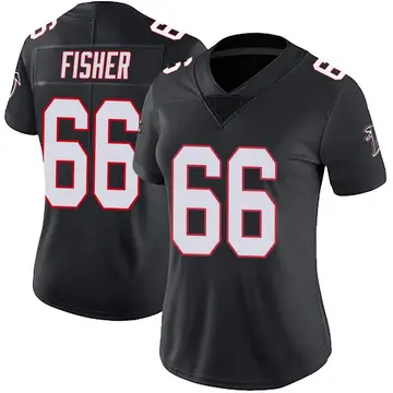 Black Women's Joey Fisher Atlanta Falcons Limited Vapor Untouchable Jersey