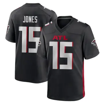 Black Youth Emory Jones Atlanta Falcons Game Alternate Jersey