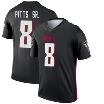 Black Youth Kyle Pitts Sr. Atlanta Falcons Legend Jersey