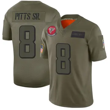 Camo Youth Kyle Pitts Sr. Atlanta Falcons Limited 2019 Salute to Service Jersey