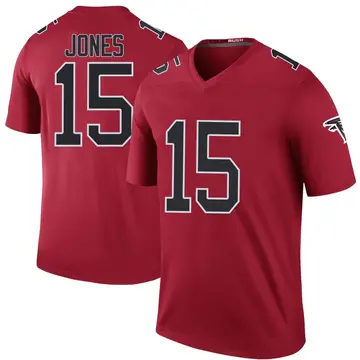 Red Men's Emory Jones Atlanta Falcons Legend Color Rush Jersey