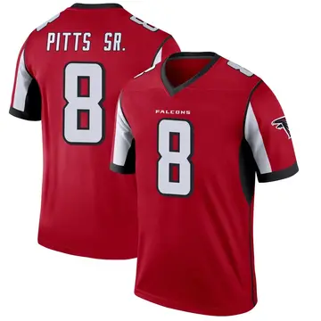 Red Men's Kyle Pitts Sr. Atlanta Falcons Legend Jersey