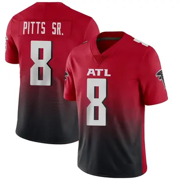 Red Men's Kyle Pitts Sr. Atlanta Falcons Limited Vapor 2nd Alternate Jersey