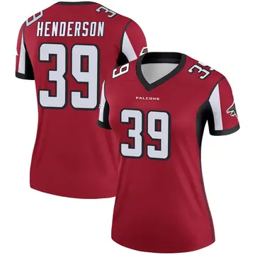 Red Women's C.J. Henderson Atlanta Falcons Legend Jersey