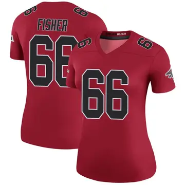 Red Women's Joey Fisher Atlanta Falcons Legend Color Rush Jersey
