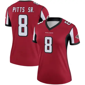 Red Women's Kyle Pitts Sr. Atlanta Falcons Legend Jersey