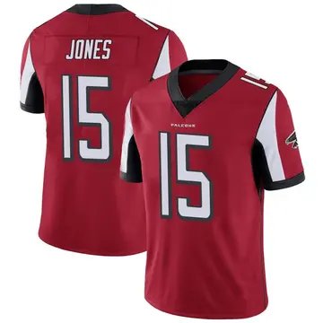 Red Youth Emory Jones Atlanta Falcons Limited Team Color Vapor Untouchable Jersey