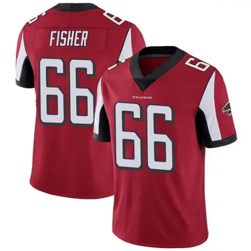 Red Youth Joey Fisher Atlanta Falcons Limited Team Color Vapor Untouchable Jersey