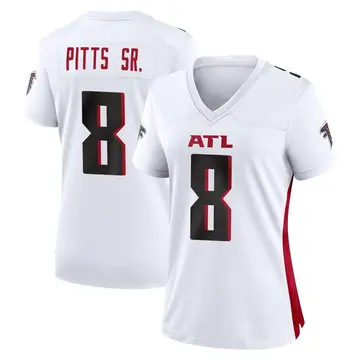 White Women's Kyle Pitts Sr. Atlanta Falcons Game Jersey